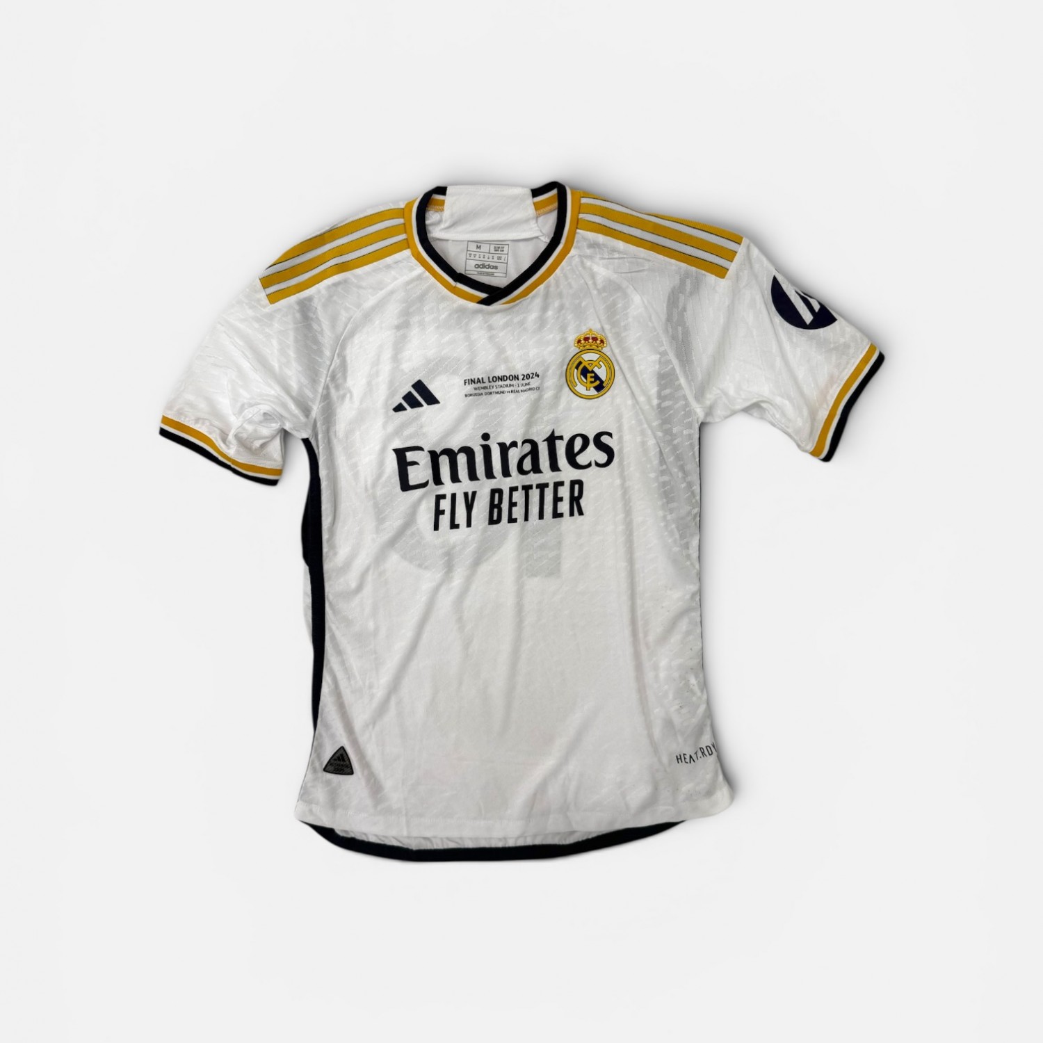Adidas Real Madrid Tchouaméni 18 Final London 2024 Ποδοσφαιρική Φανέλα